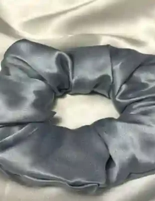 Mulberry silk scrunchies